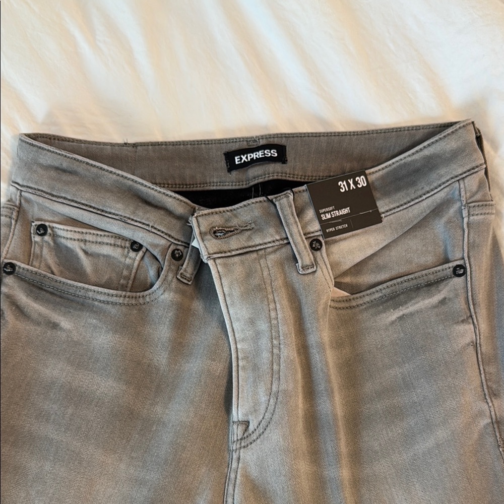 Express men’s  Gray Jeans